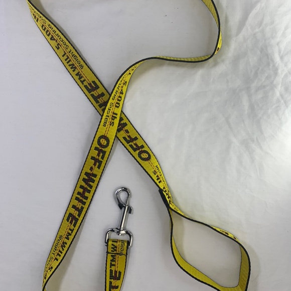 Off-White Industrial Belt Dog Leash